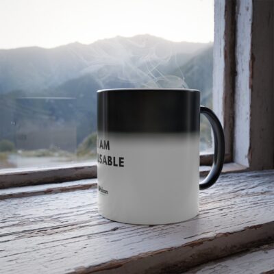 Reusable Coffee Cup Color Morphing Mug, 11oz Sustainable Kitchenware by Urbizon - Image 8